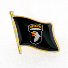 Army Pow-Mia Wavy Flag Pin (Made in the USA) Rare (Ships ASAP)