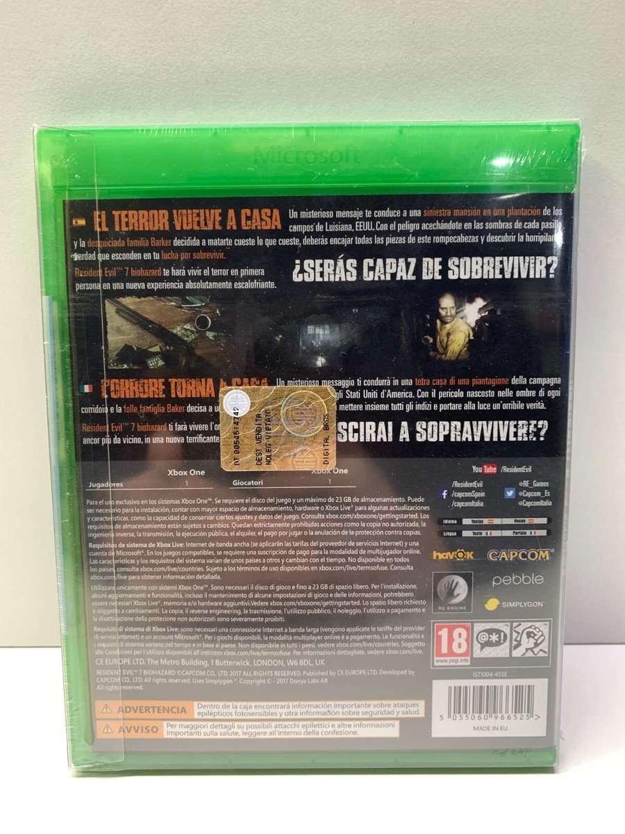 Resident Evil 7 Biohazard édition lenticulaire Resident Evil 7 Biohazard édition lenticulaire