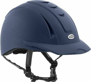 equestrian equi irh matte helmet adjustable riding navy ii international pro