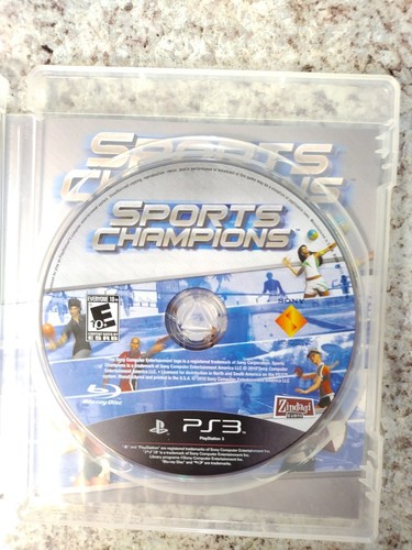 Sports Champions Motion Sony PS3 MOVE Game 2010 Family Fun Playstation 3 Used - Picture 3 of 5