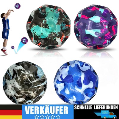 4/9x Astro Jump Ball Moon Space Bounce Ball Hohe Springender Gummiball Hüpfbälle