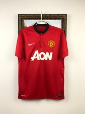 Manchester United Home football shirt 2013 Soccer Nike Jersey Mens Size M