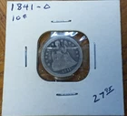 1841 O Seated Liberty Dime