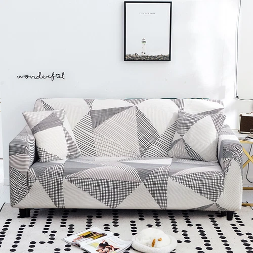 Elastische Sofabezug Garnitur für Wohnzimmer Couchbezüge rutschfeste Schonbezüge - Bild 40 von 51