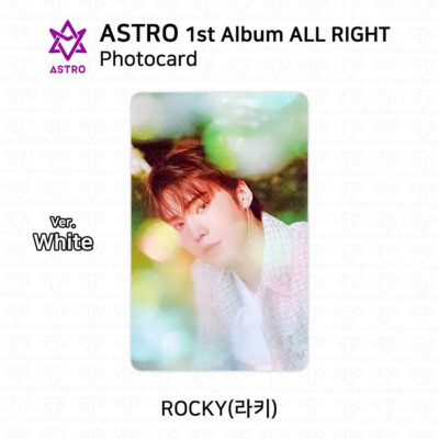 ASTRO 1st Album All Light Official Photocard Photo Card