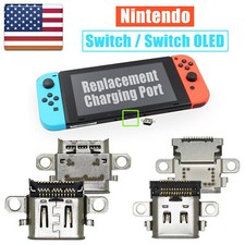 1-10X Type-C USB Charging Port Socket Dock Connector For Nintendo Switch / OLED