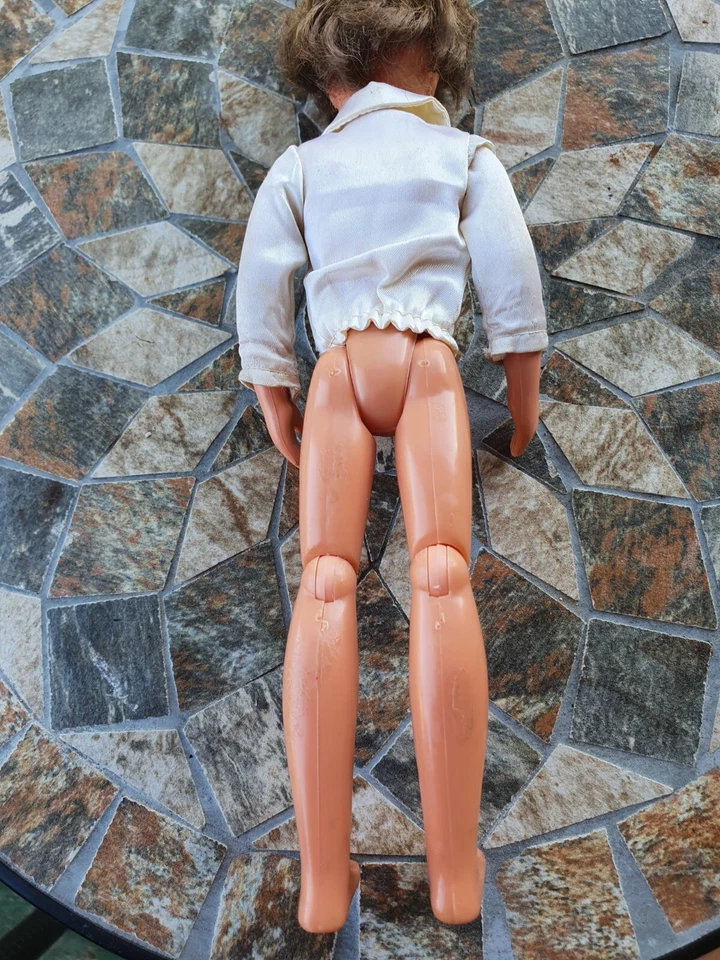 Muñeca de colección Mattel 1973 Sunshine Family Father Dad Steve, hecha en Taiwán, 9,5"" Foto 2 de 4