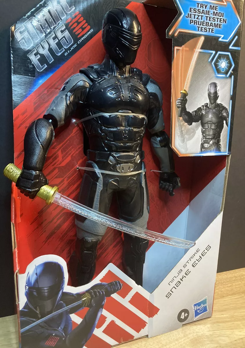 G.I. Joe Origins Ninja Strike Snake Eyes 12-Inch Electronic Action