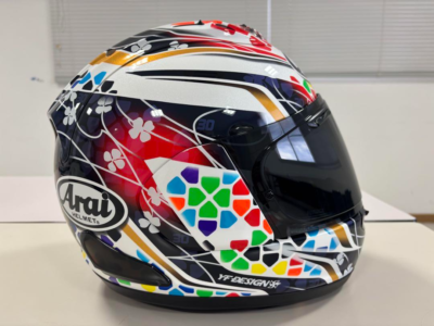 ARAI RX-7X NAKAGAMI GP2 REPLICA MODEL FULL FACE HELMET M SIZE 57