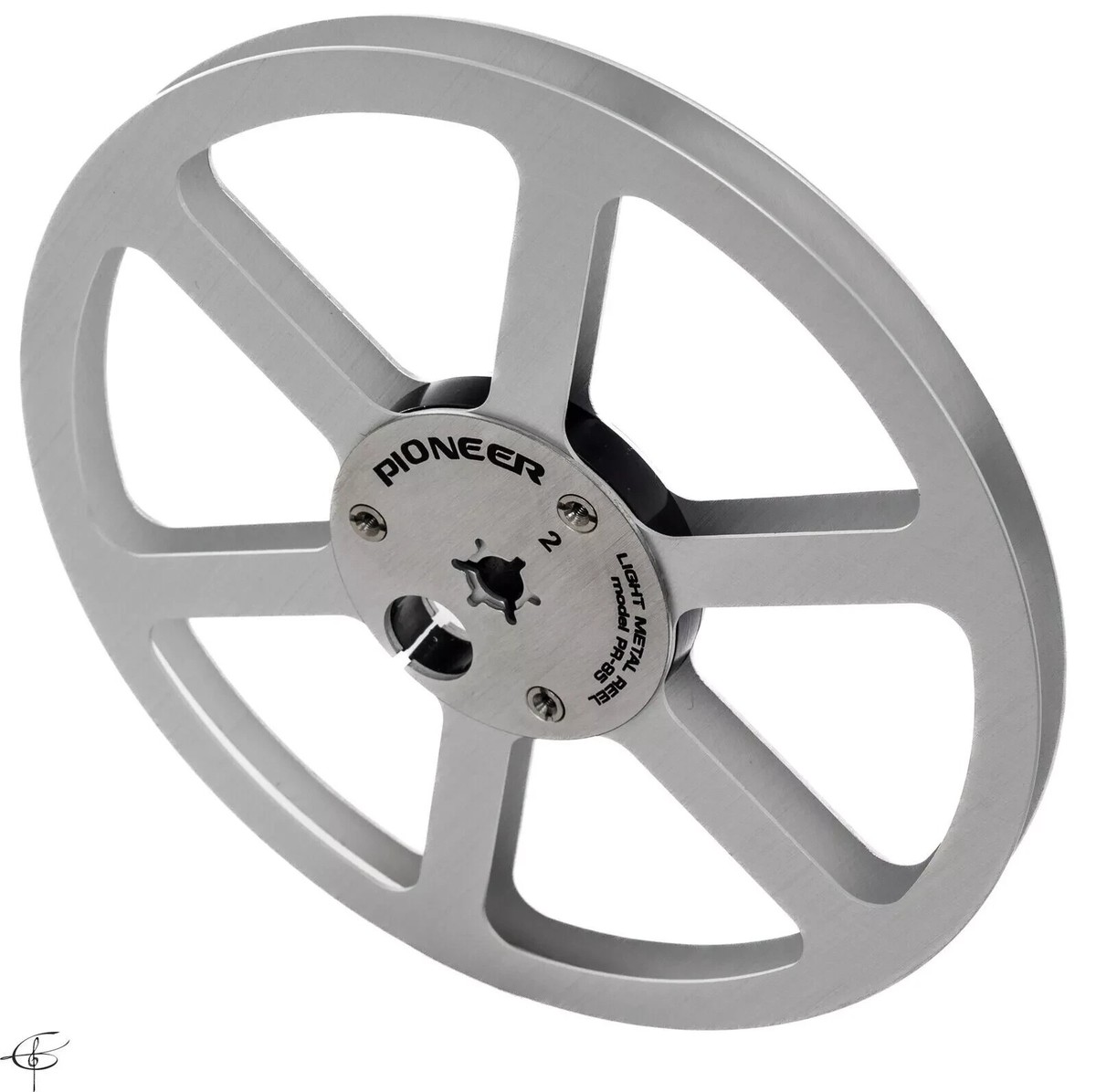2X 7'' Pioneer Silver PR-85 Aluminum Reel to Reel RT-707 909 Empty