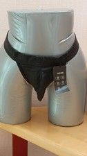 pofreier Herrenslip, silber oder schwarz