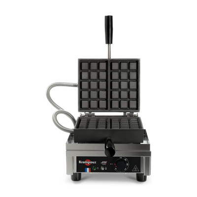 Krampouz Waffeleisen 3x5 Brüsseler Waffel 90° Öffnung Wafflemaker Modell WECAAC