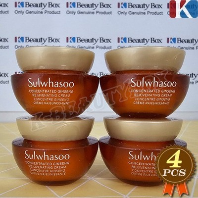 Sulwhasoo Concentrated Ginseng Renewing Cream 5ml x 4EA Premium Aging Cream