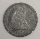1858 Seated Liberty Silver Quarter 25c - Philadelphia Mint