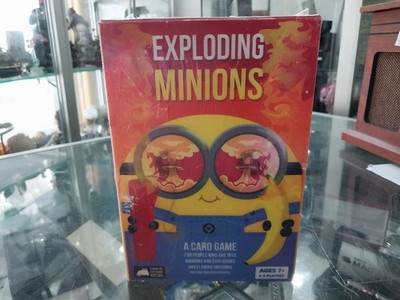 Exploding Minions Card Game With Interactive Fun For Family And Friends - NEW