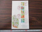 Japan Stamp First Day Cover Special Prefecture Chugoku(中国地方の自然)Large format 2000