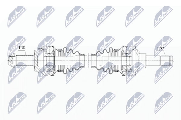 NTY Antriebswelle NPW-BM-075 FüR BMW-image