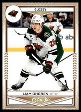 2024-25 Upper Deck O-Pee-Chee Glossy Liam Ohgren Rookie Minnesota Wild #OPC-47