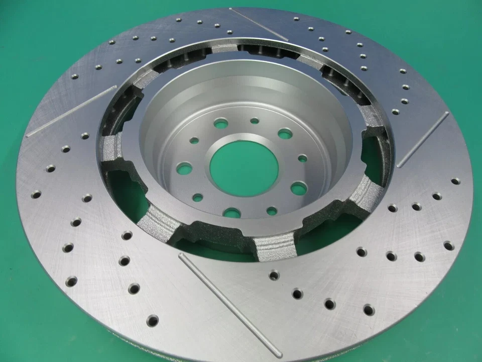 Maserati Granturismo Gt Gran Turismo Quattroporte Front & Rear Brake Pads Rotors - Image 3 of 4