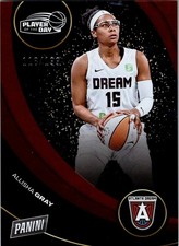 2025 Panini WNBA Player of the Day - Allisha Gray #42 Orange /199