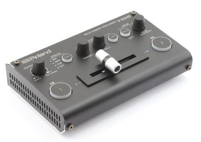 Roland V-02HD Multiformat Video Mixer HDMI Switcher getestet funktioniert