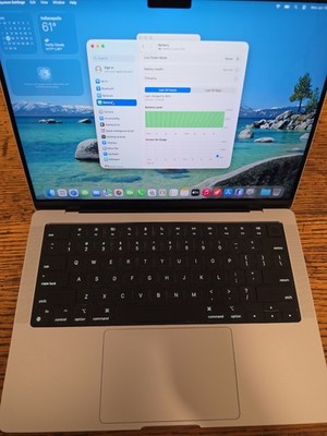2021 14'' MacBook Pro M1 Pro 10 CPU 14 GPU - 16GB RAM 512GB SSD BATTERY 85%