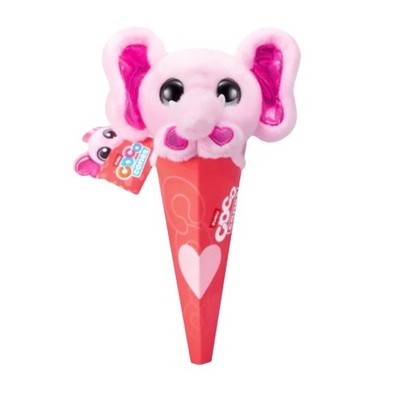 Zuru Coco Cones Pink Elephant Valentine s Day Toy Plush NWT