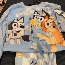 Bluey Kids Pajamas Top And Bottom Walmart