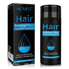 Hair Fibers for Thinning Hair - Black - 27.5Gr,Undetectable Natural