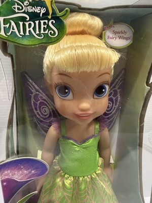 新品　プーリップ ティンカーベル Disney Fairies 14” Tink Doll Tinkerbell w/ Sparkly Wings 2014