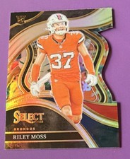 Panini 2023 Select Riley Moss #222 Denver Broncos Prizm Die-Cut Rookie