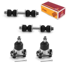 Front Sway Bar Link & Front Upper Ball Joint Kit for 79-85 Buick Riviera 4 PCS