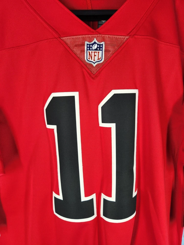 Футболка мужская Julio Jones Atlanta Falcons красная 2020 Nike цвет Rush ограниченное издание - Изображение 4 из 4