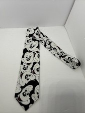 Disney Mickey Mouse Neck Tie Mickey faces Made In USA BALANCINE TIE WORKS