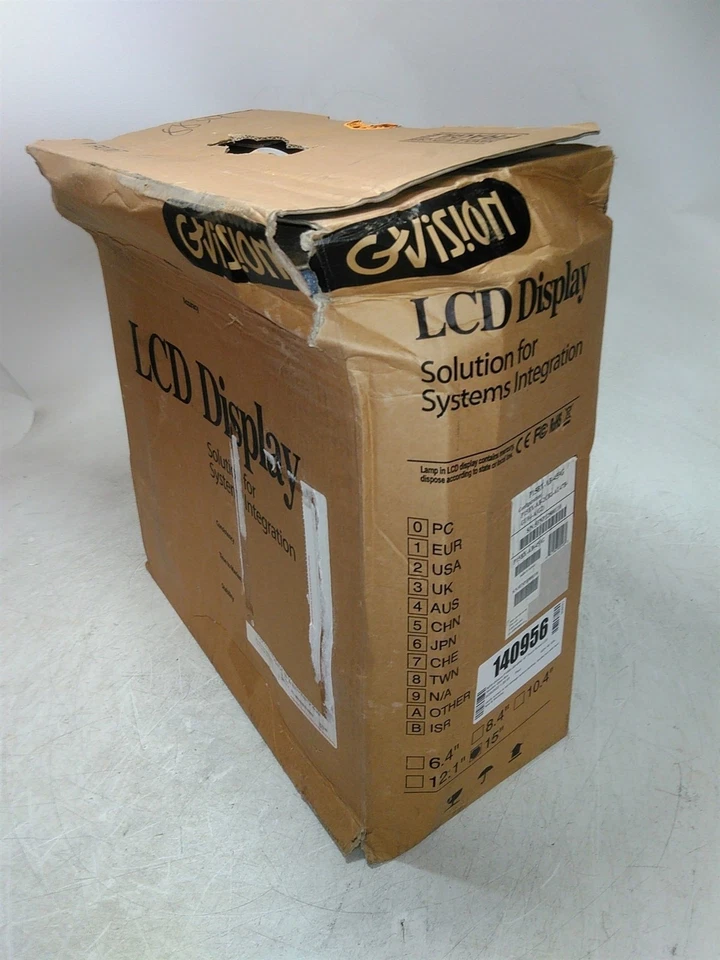 NEW GVision P15BX-AB-459G 15" Touch Screen LCD Monitor Open Box - Image 3 of 4