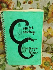 Capital Cooking from College View, Adventist cookbook, lincoln nebraska, 1966.