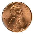 1953-S Lincoln Wheat Cent CACG MS 66 RD