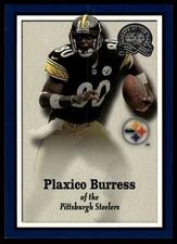 2000 Fleer Greats of the Game #109 Plaxico Burress #/1500