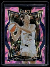 2025 Panini Select WNBA #11 Kathryn Westbeld (RC) Pink Ice Prizms Mercury