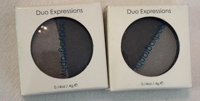 BODYOGRAPHY DUO EXPRESSIONS LOT OF 2 BLACK&GREY NIB .14OZ