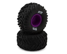 ARRMA dBoots Cut Chevron MT Tire Set Glued - Purple ARA-2576 for