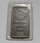 1971 1 oz .999 Silver Sharps Pixley / Argor Chiasso Suisse Type-3 Bar - In OGP