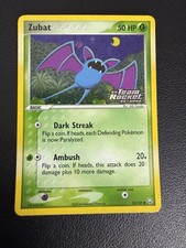 Pokémon TCG Zubat EX Team Rocket Returns 82 Reverse Holo Common Near Mint