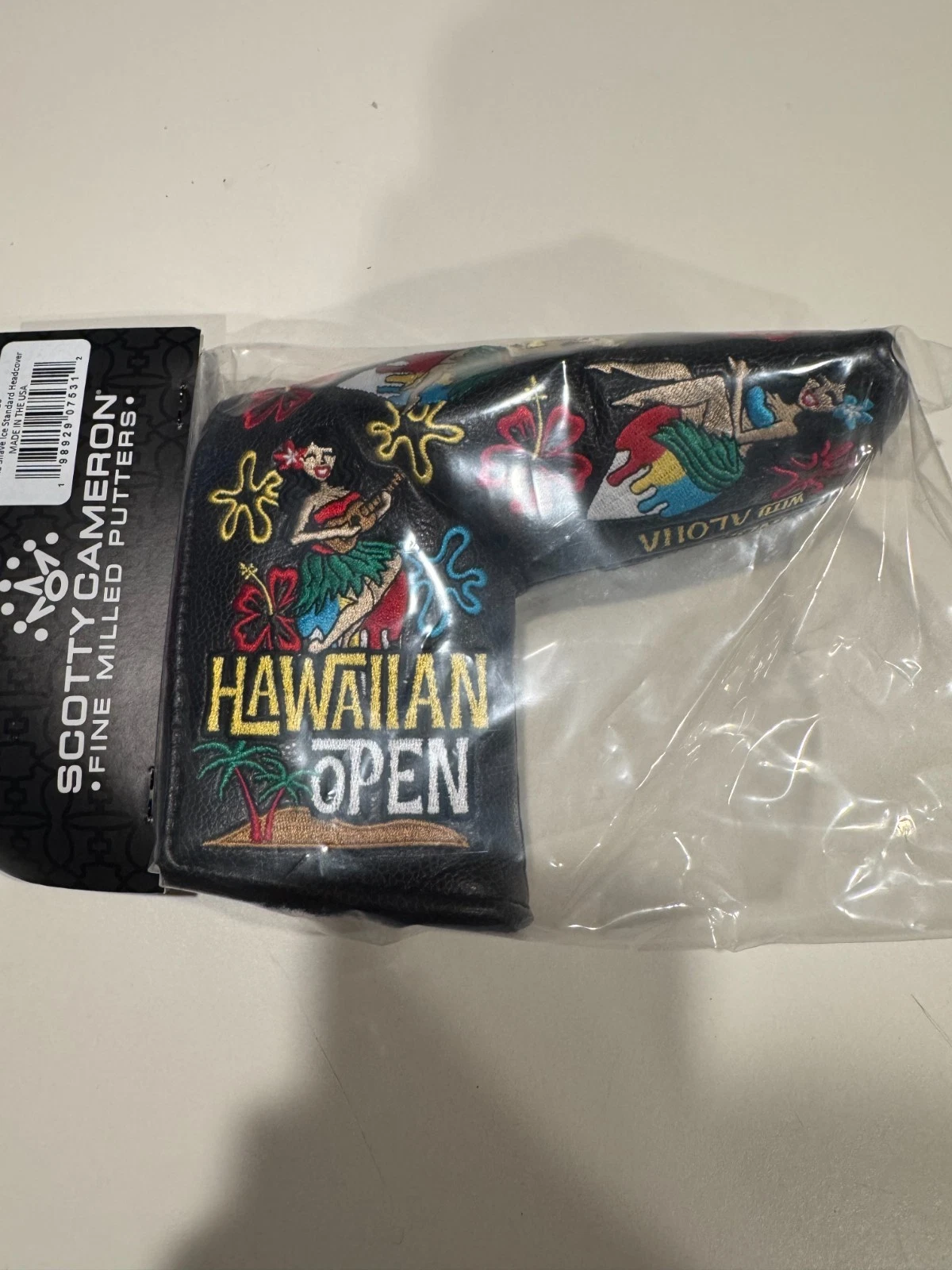 Scotty Cameron 2025 Hawaiian Open Aloha Shave Ice Blade Headcover NEW NIB