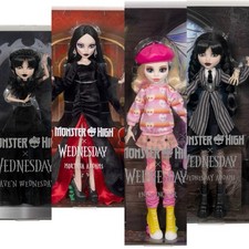 Monster High Wednesday Rave ‘N Dance, Nevermore, Enid Sinclair & Morticia Addams