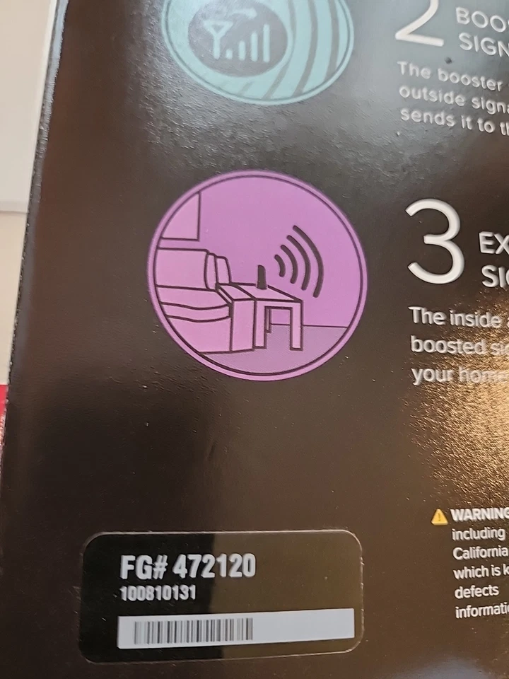 NIB weBoost Home Room Cell Phone Signal Booster - 472120- 5G READY - Image 2 of 4