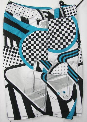 Op Boardshorts New Day Photo Boardshorts blau OP Boardshorts Surf Bademode - Bild 5 von 8