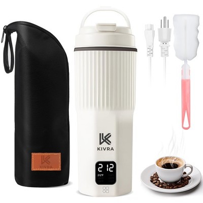 Travel Kettle 450mL 316 Stainless Steel - 6 Temp Control, Auto Shut Off