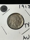 1913 type 2 buffalo nickel Au