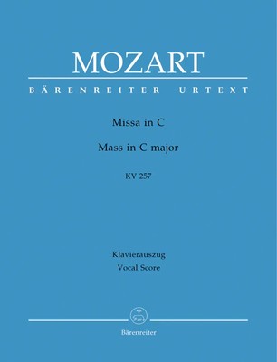 Wolfgang Amadeus Mozart | Missa in C major K.257 | Buch | Bärenreiter Verlag